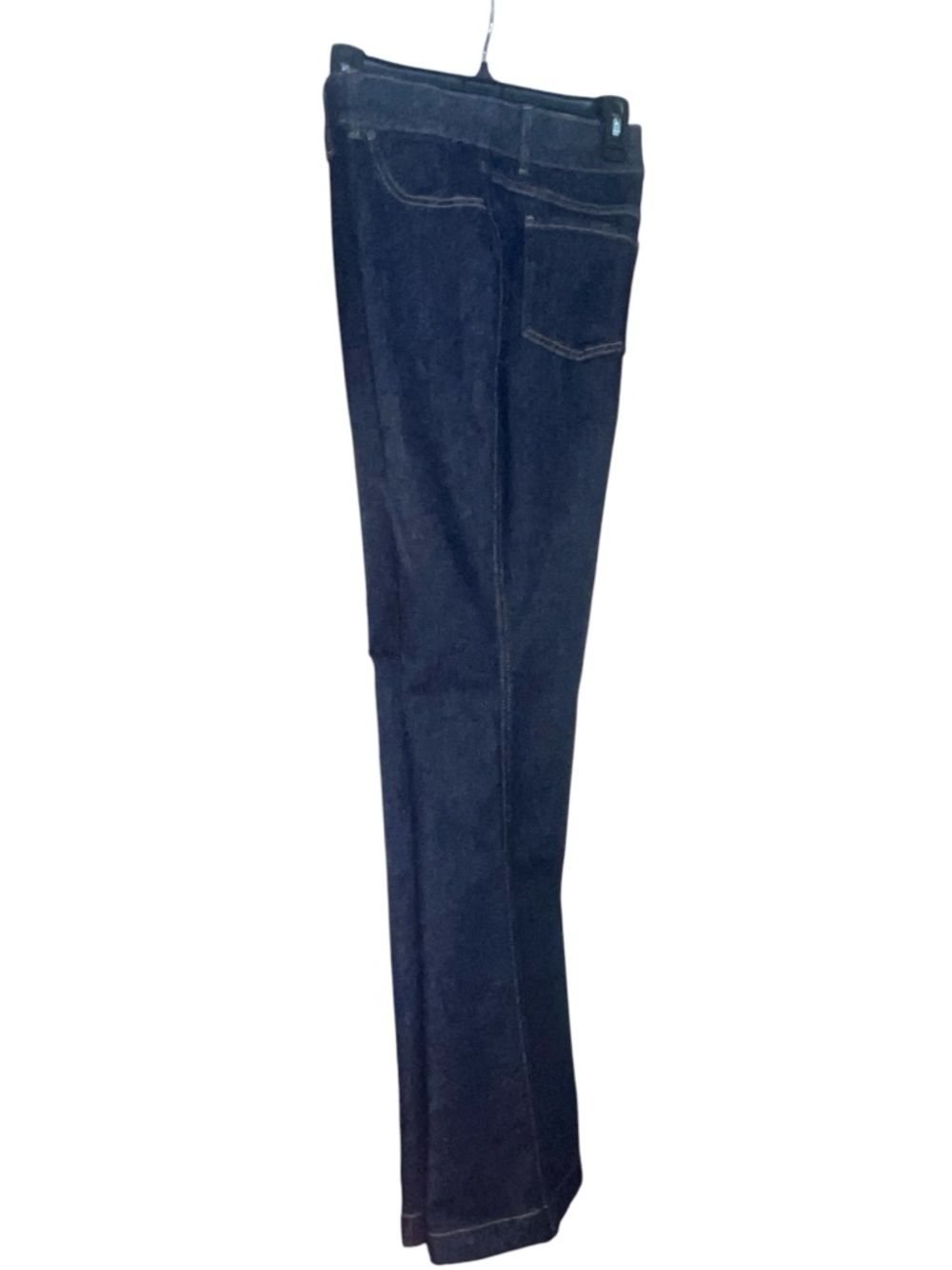 NWT- Spanx flare denim, color raw indigo jeans. Size medium - Picture 4 of 12
